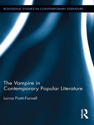 cover image of The Vampire in Contemporary Popular Literature